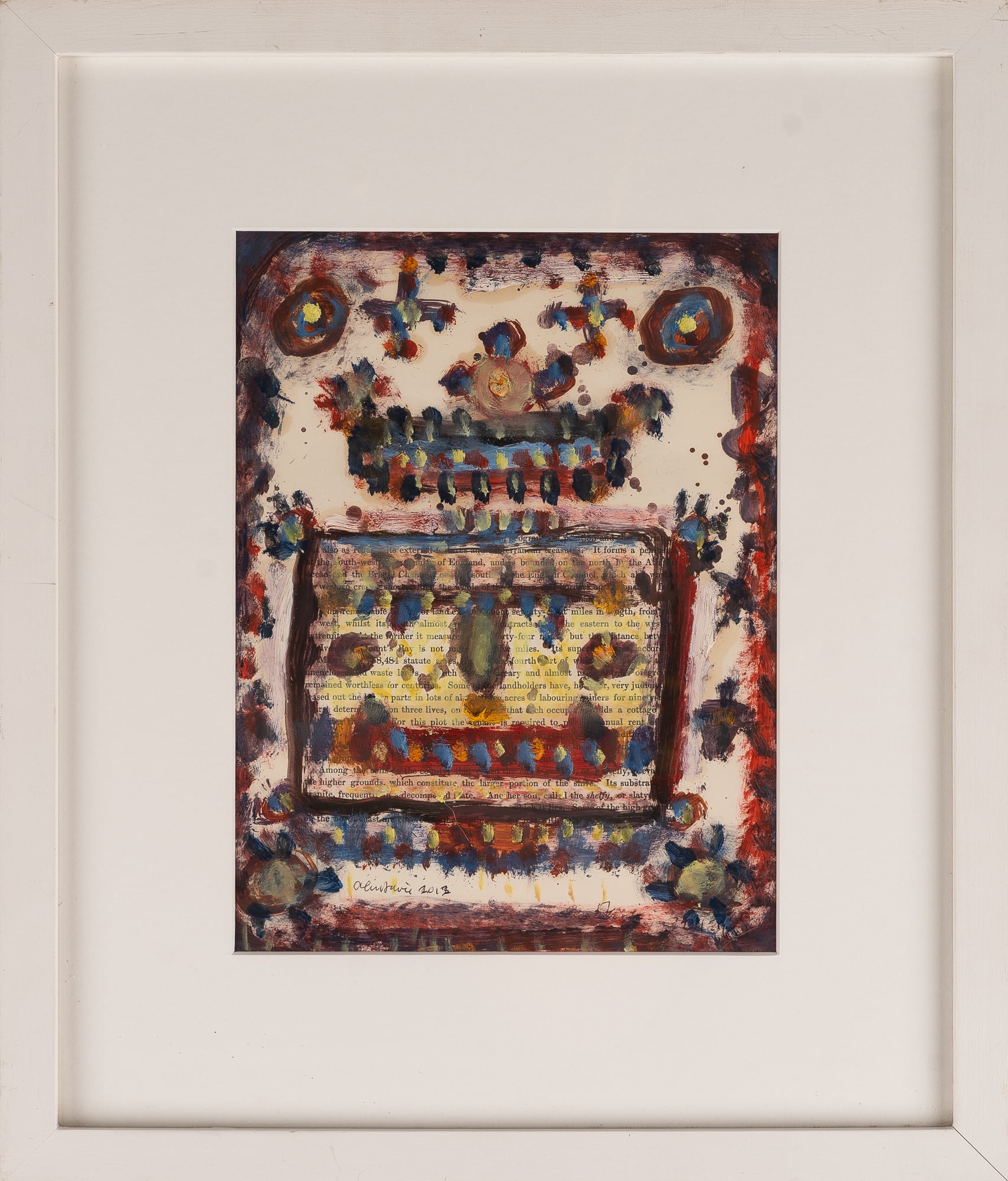 Alan Davie, Grand Insignia, 2013 (£3950)