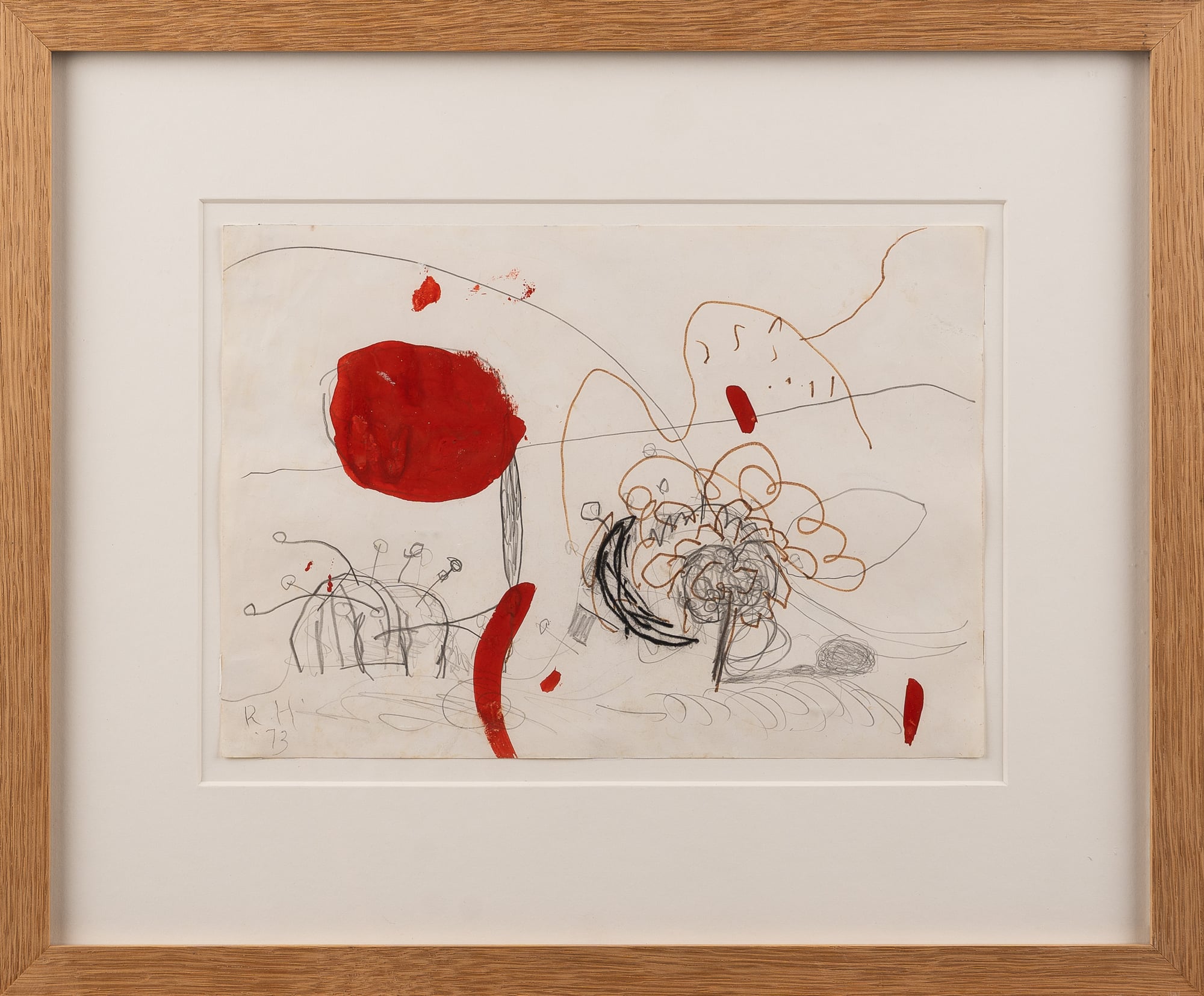 Roger Hilton, Untitled, 1973 (£POA)