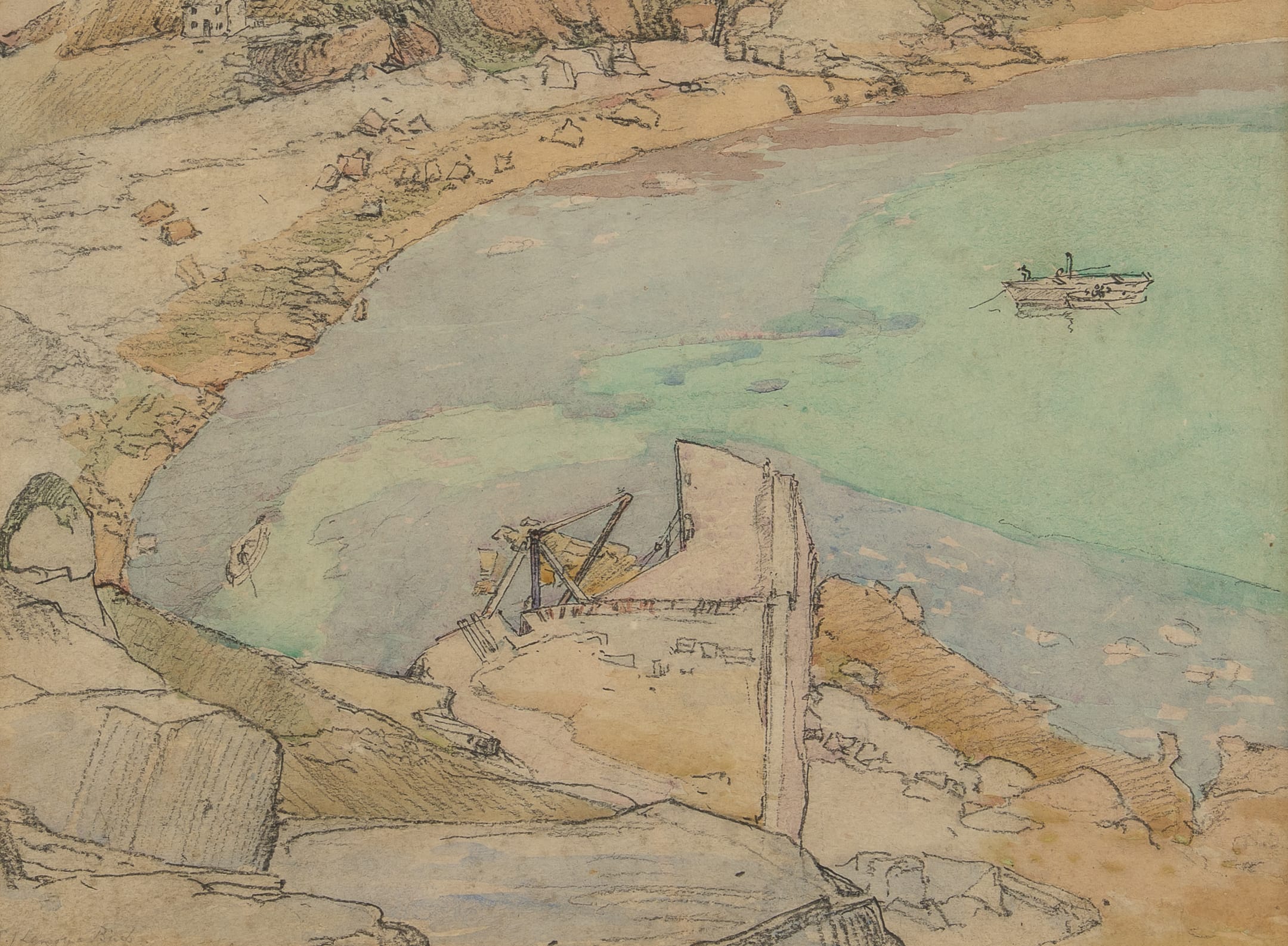 Samuel John Lamorna Birch, Lamorna Cove, c.1945
