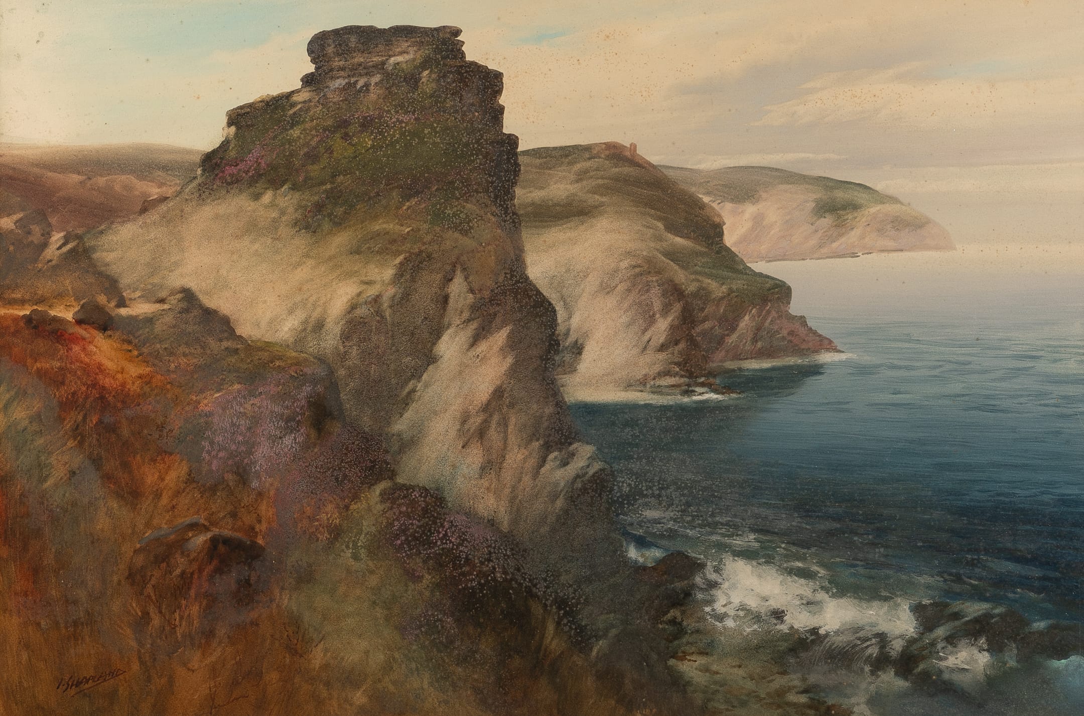 John Shapland, On the Coast Cornwall, c.1901